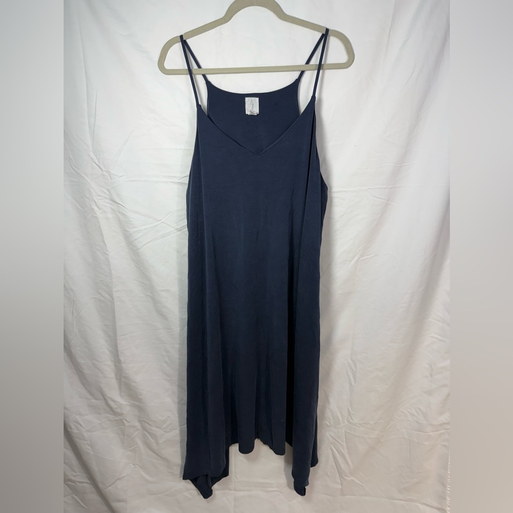 Joie Navy Blue Flowy Slip Dress Spaghetti Strap XL